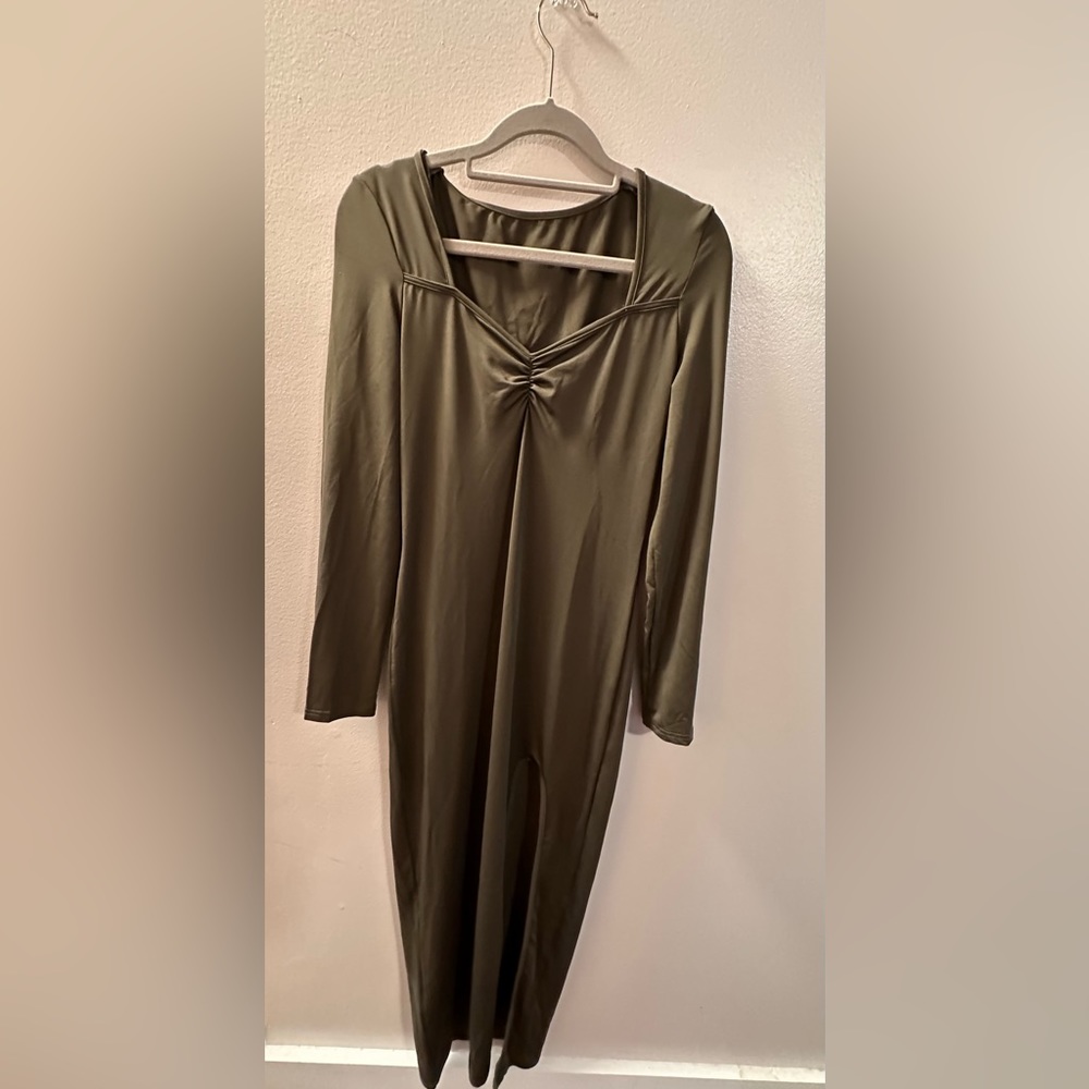Green Long Dress